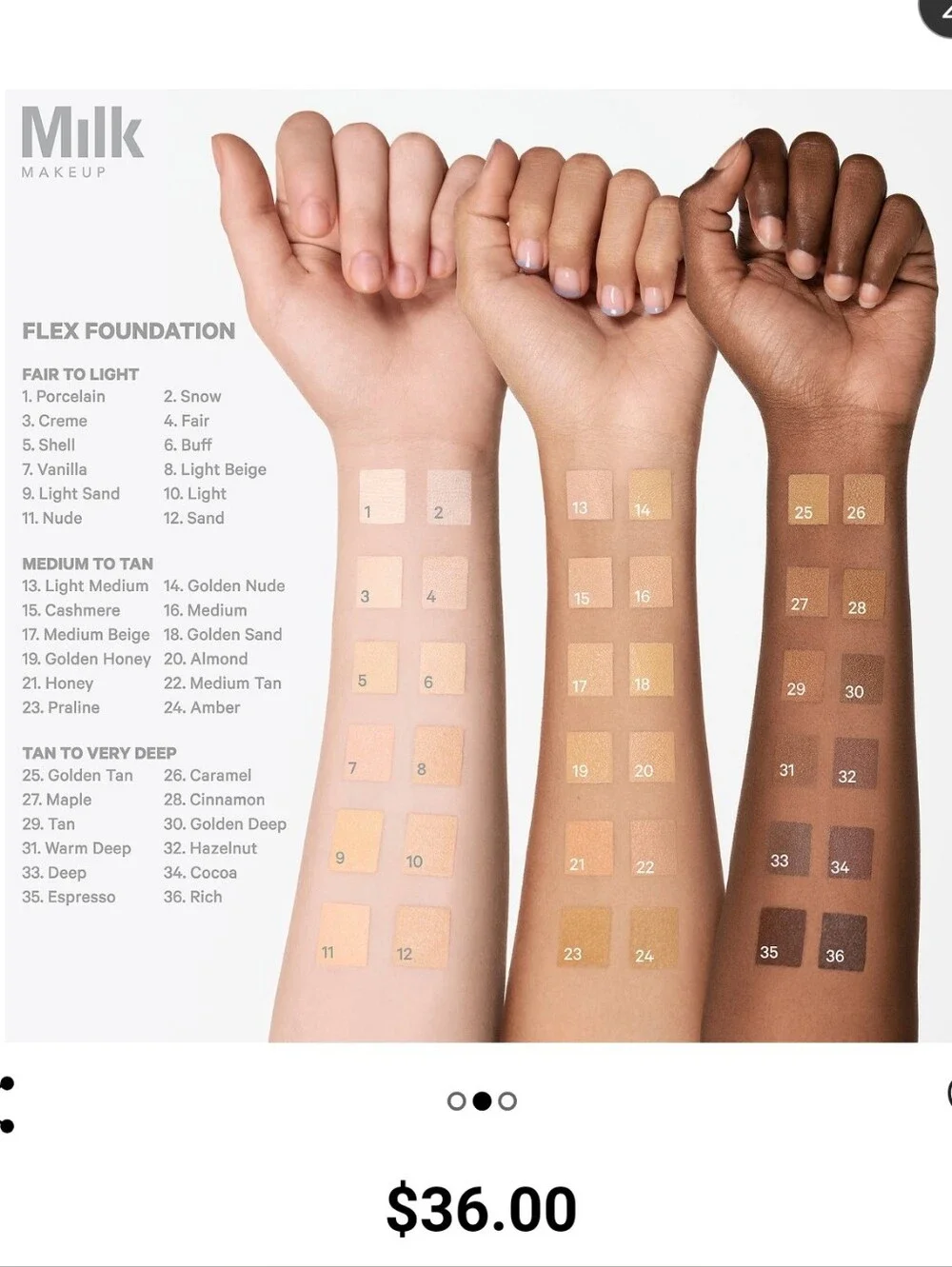 Milk Makeup Flex Foundation Stick -  CREME
